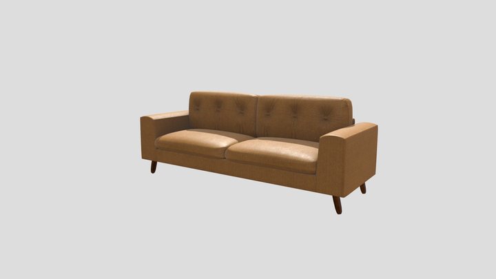 Sofa_Velvet 3D Model