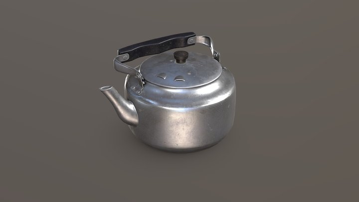 Soviet Kettle 3D Model
