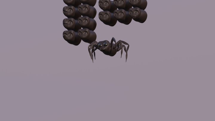Spider Model (Spider: Impossible - The Dark Web) 3D Model