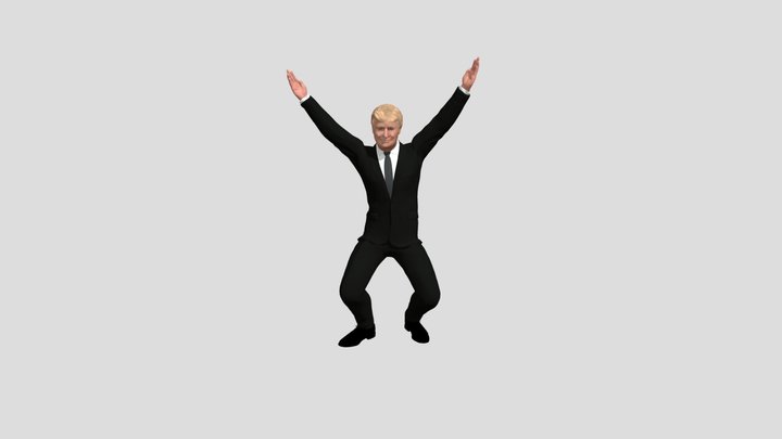 Trump YMCA Dance – Modelo 3D gratuito STL