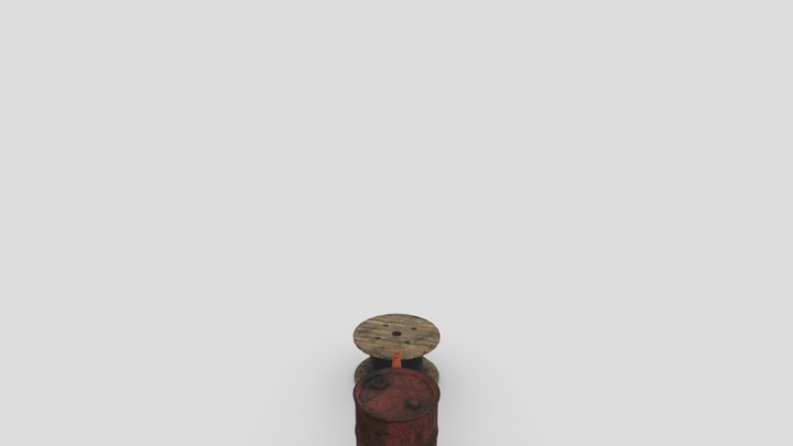 Industrial Objects 3D Model