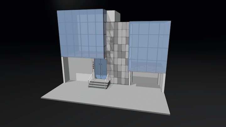 Clínica ProctoSalud 3D Model