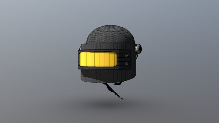 pubg lvl 3 h,a 3D Model