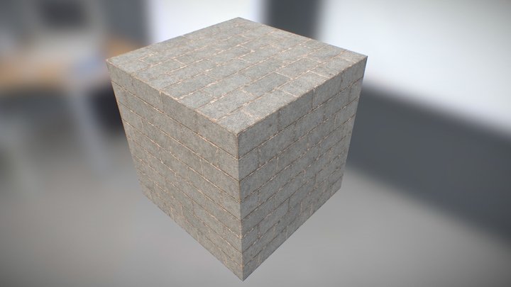 Clean Breeze Blocks 3D Model