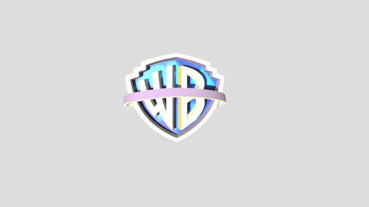 Warner Bros Pictures (2003) Logo Remake V5 3D Model