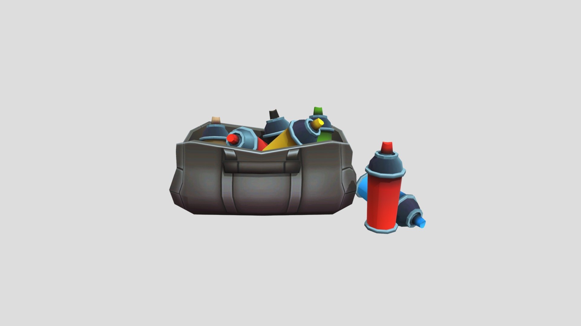 Spray Paint Bag Download Free 3D model by Sour Grapes