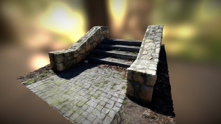 Stairs Short SF 3D Model