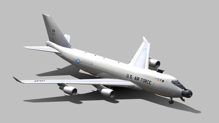 Boeing YAL-1 Military Aircaft – Modello 3D gratuito STL