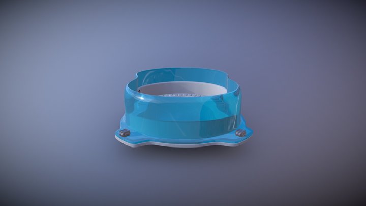 Hasbro Vertical Drop Beystadium 3D Model