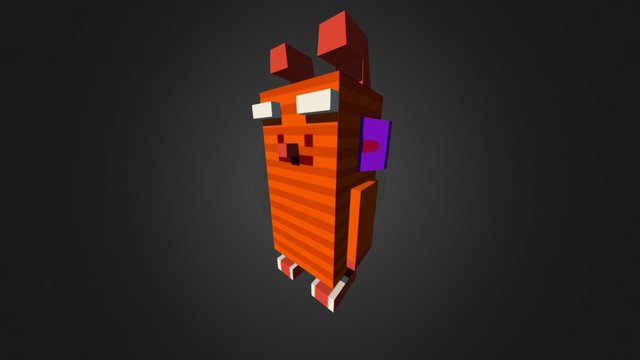 Mini Alien 3D Model