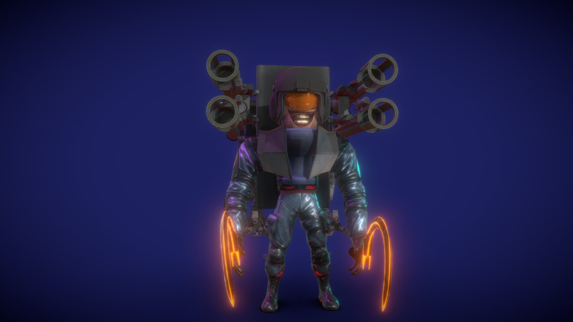 Upgraded Police Mutant - 3D model by Wing (@Wing12_) [76940f5] - Sketchfab
