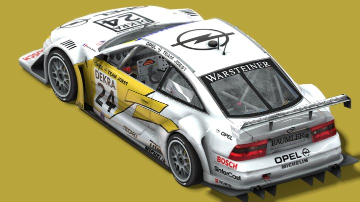 1996 Opel Calibra V6 4x4-ITC DTM – Free 3D Model STL