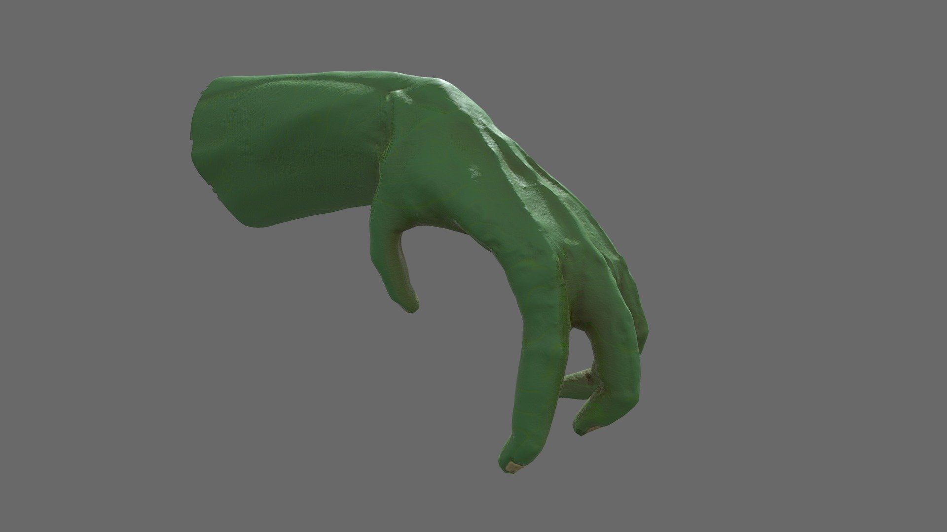 Reptile Hand My Sculpt Practice