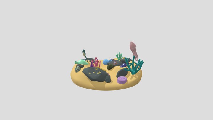 oceanscene_tex 3D Model