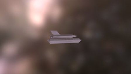Spacerocket 3D Model
