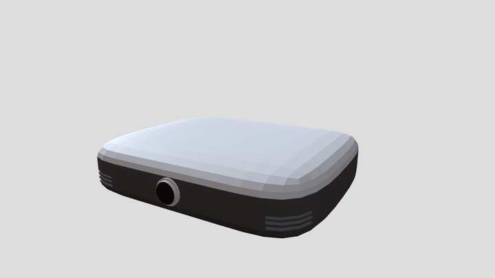 Projector Low Poly – Modèle 3D gratuit STL