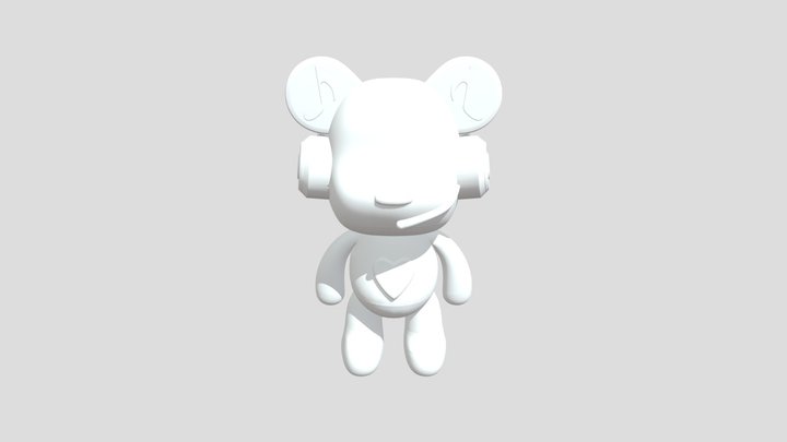 熊角色 3D Model