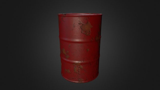 Barrel 3D Model