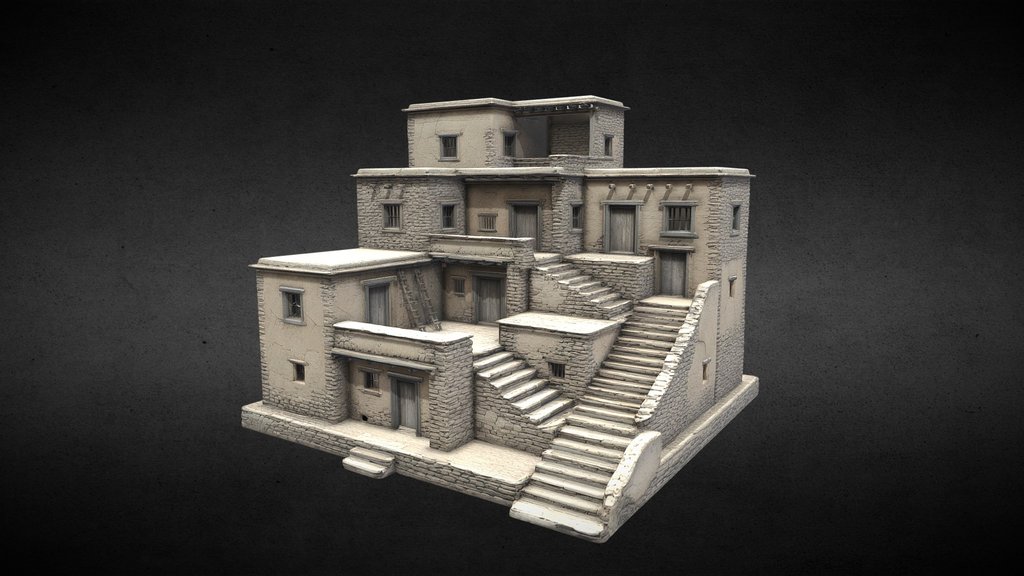 Stylized Berber Dwelling – Tier I