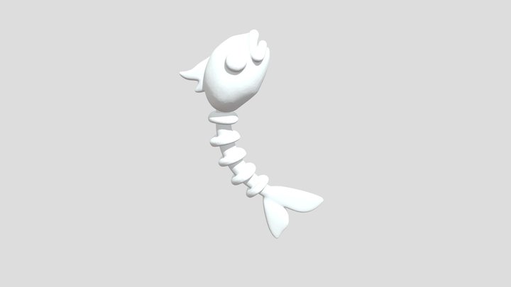 Goldfish Bones 3D Model