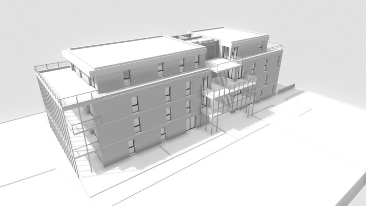 Immeuble C 3D Model