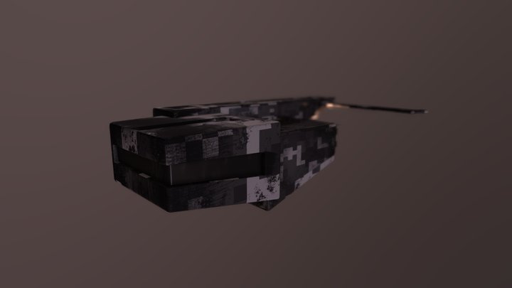Space Jet 3D Model
