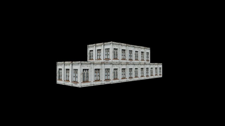 Modular Mega House 3D Model