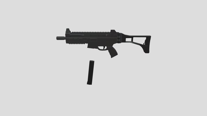 Ump-45 3D Model