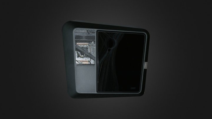 HP BlackBird 002 (No Stand) 3D Model