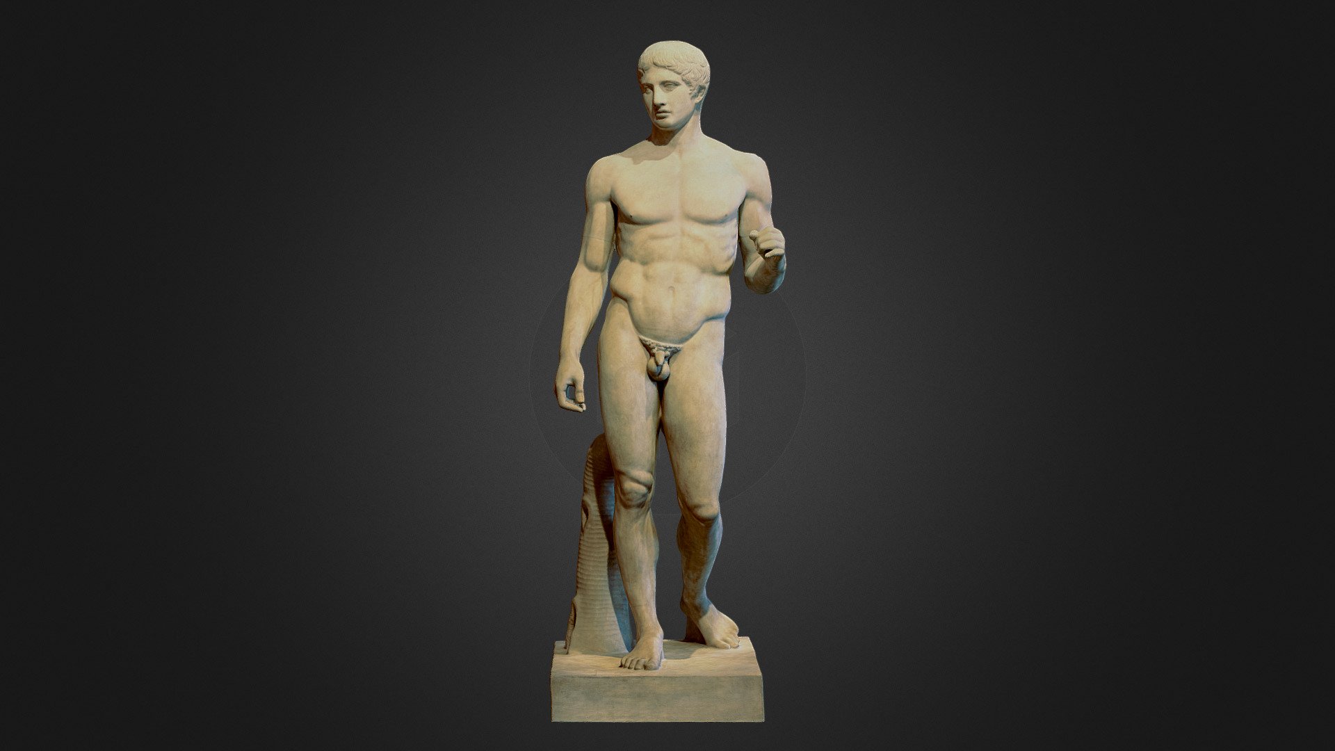 Doryphoros — Sketchfab embed 3D viewer