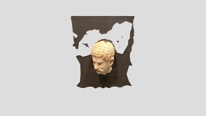 Roman Head Figure 3D Model