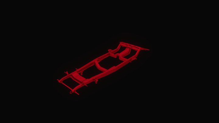 Monza Frame 3D Model
