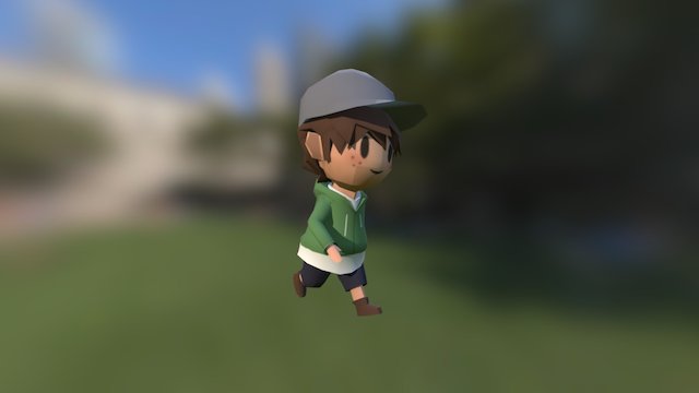 Chibi Who 3D Model