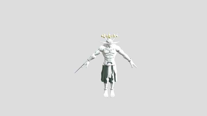 JJK MAHORAGA V2 3D Model