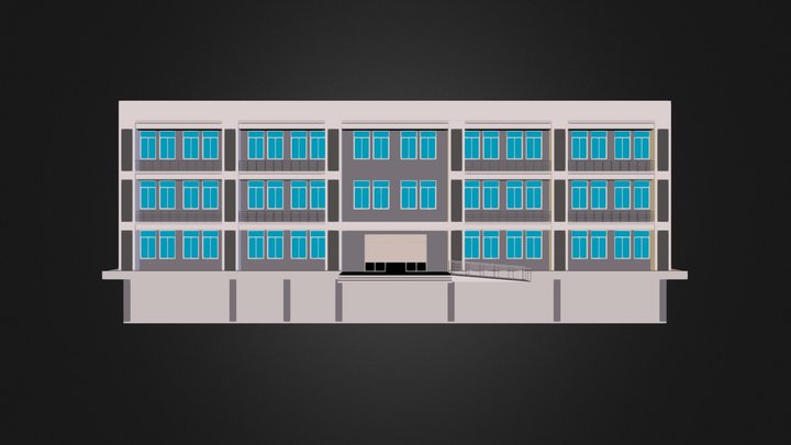building(revit model).dae 3D Model