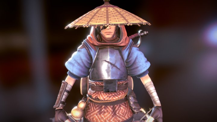 Master Distance - 3D Game Character 3D Model
