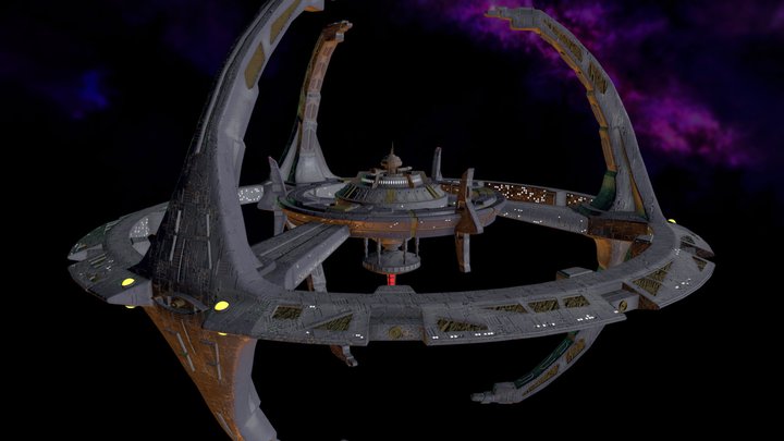 Star Trek Deep Space Nine (DS9) 3D Model