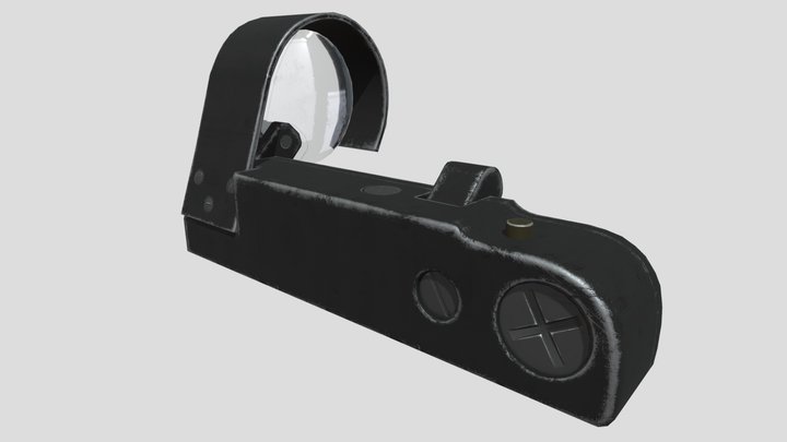 OKP-7 Osa reflex sight 3D Model