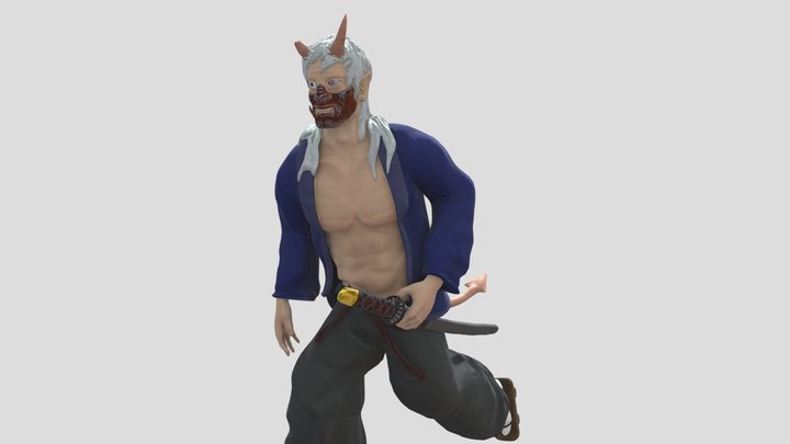 Warrior Tifling 3D Model