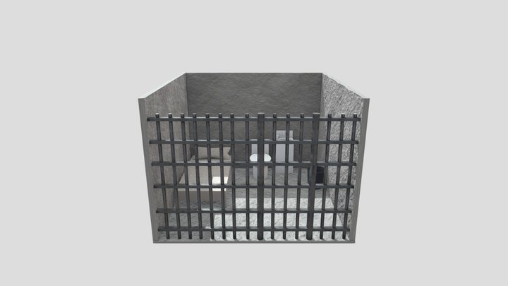 Jail Cell 3D Model
