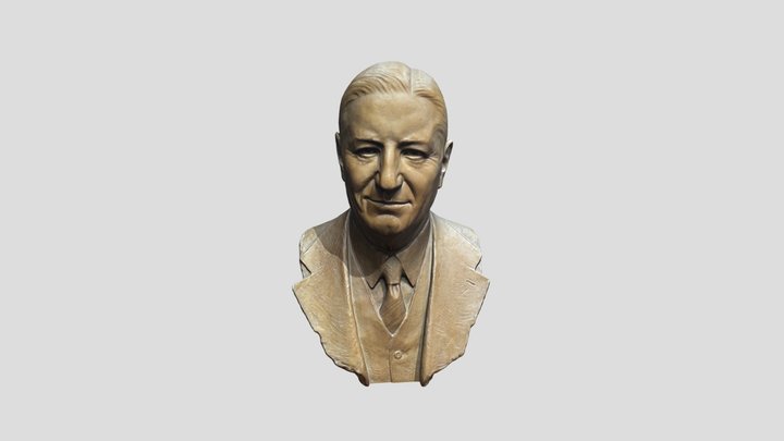 A.W Thompson Bronze by Blair Buswell, 1986 3D Model