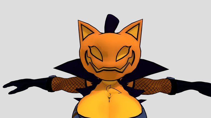 pump-fox-cryptia-curves 3D Model