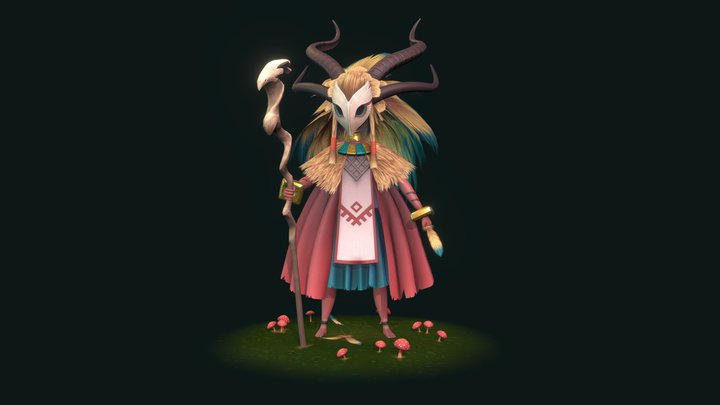 Oracle of the forest 3D Model