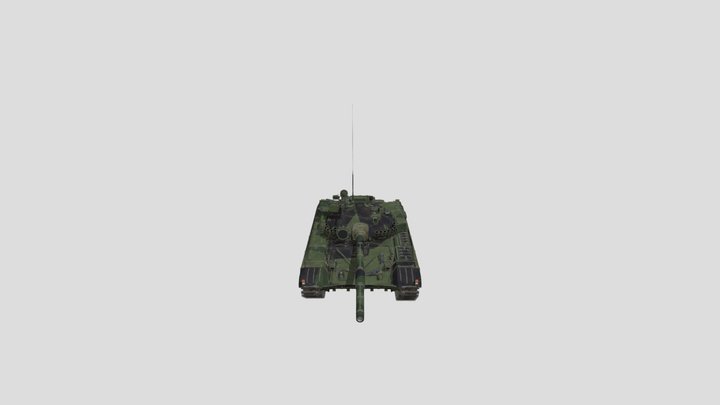(Finland) T-72M1 (War Thunder) 3D Model