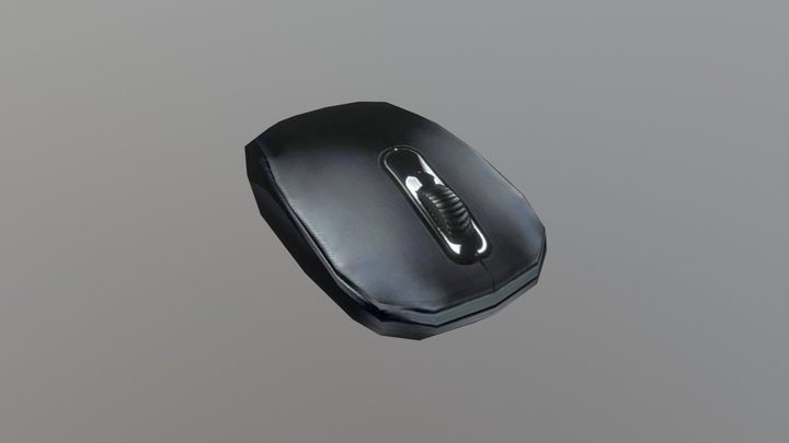 Mouse para PC (Low Poly) 3D Model