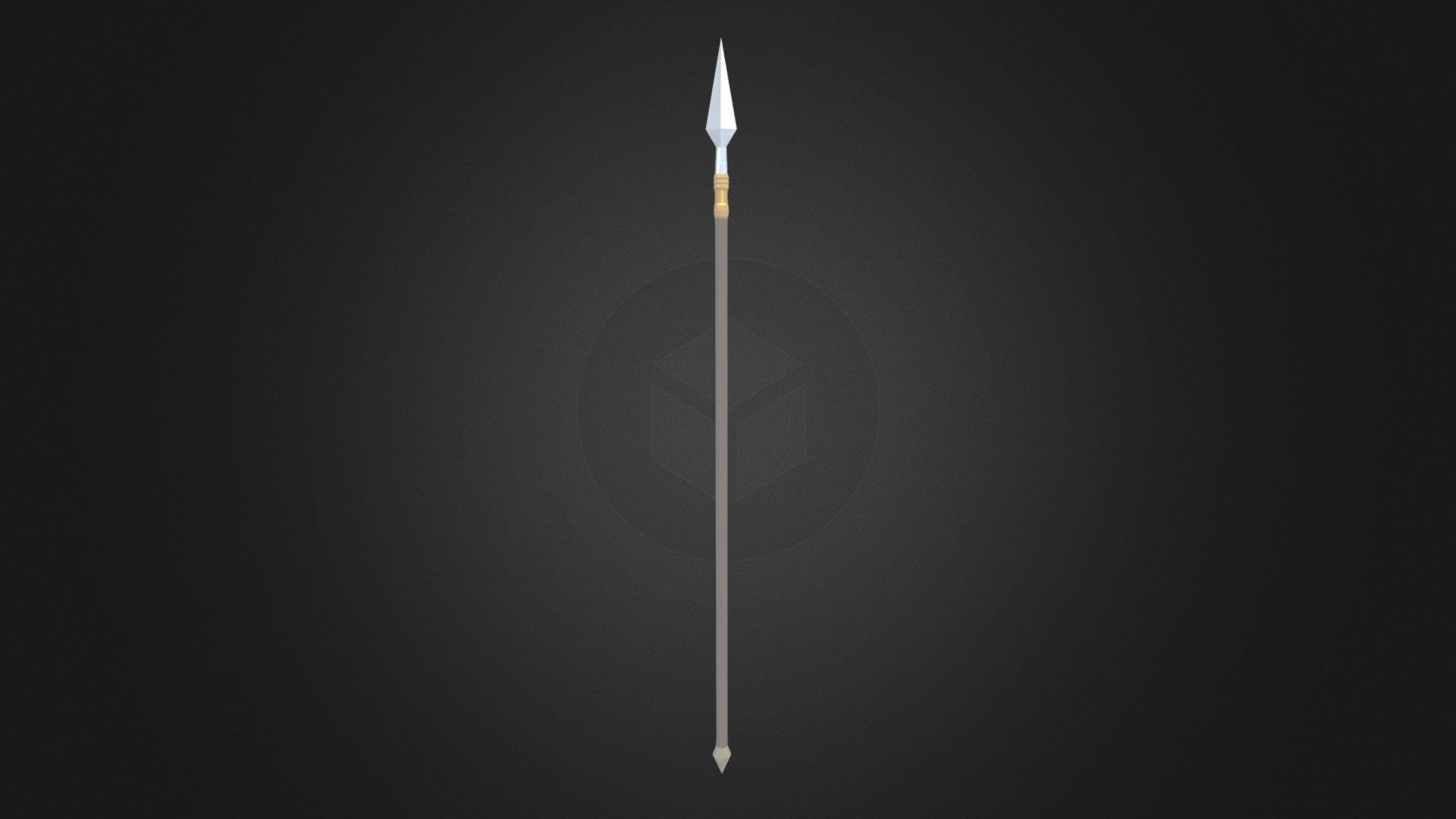 Spear - Download Free 3d Model By Kingores [76a7ab4] - Sketchfab