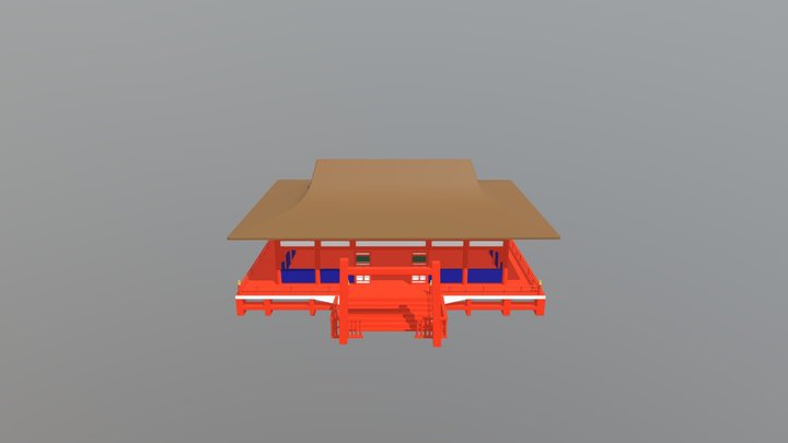 Hinomisaki Shrine 3D Model