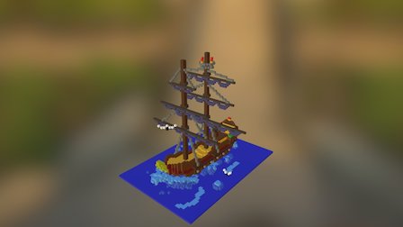 Peaceful Ship 3D Model
