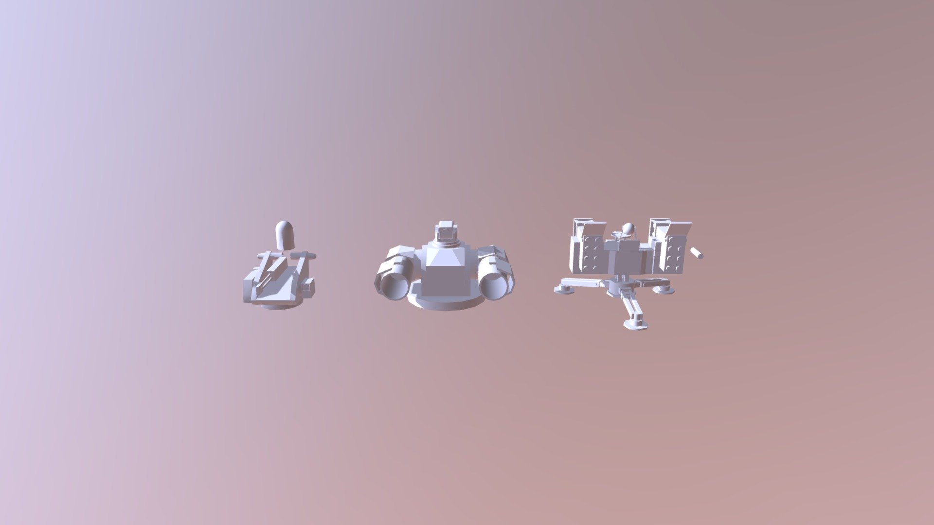 3 Turrets XYZ