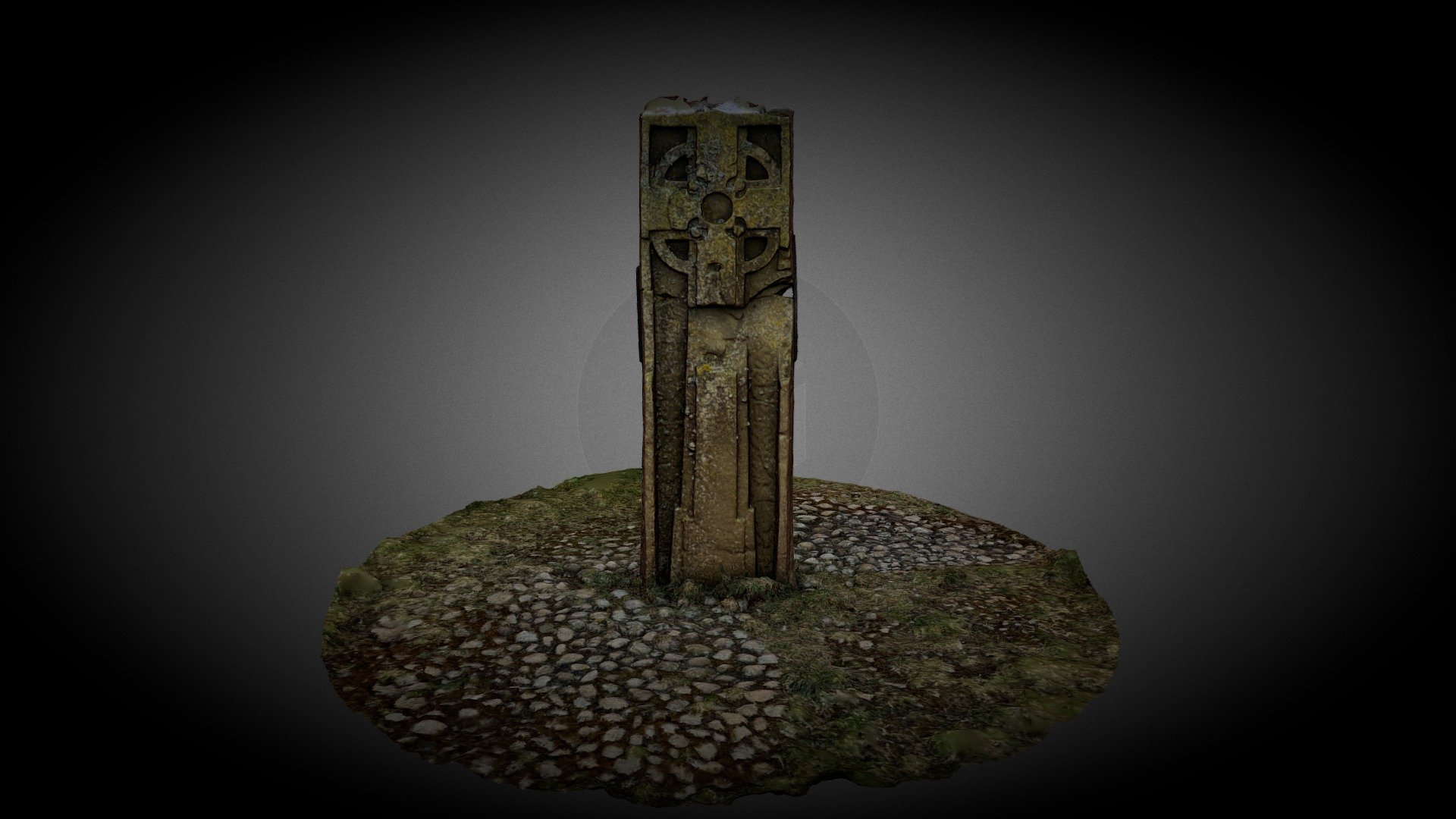 St Orland's Cross Slab — Sketchfab embed 3D viewer
